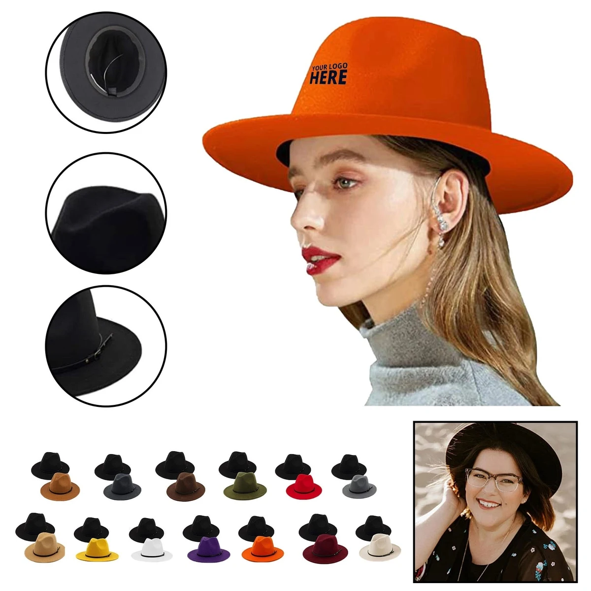 Vintage Fedora Hat 1
