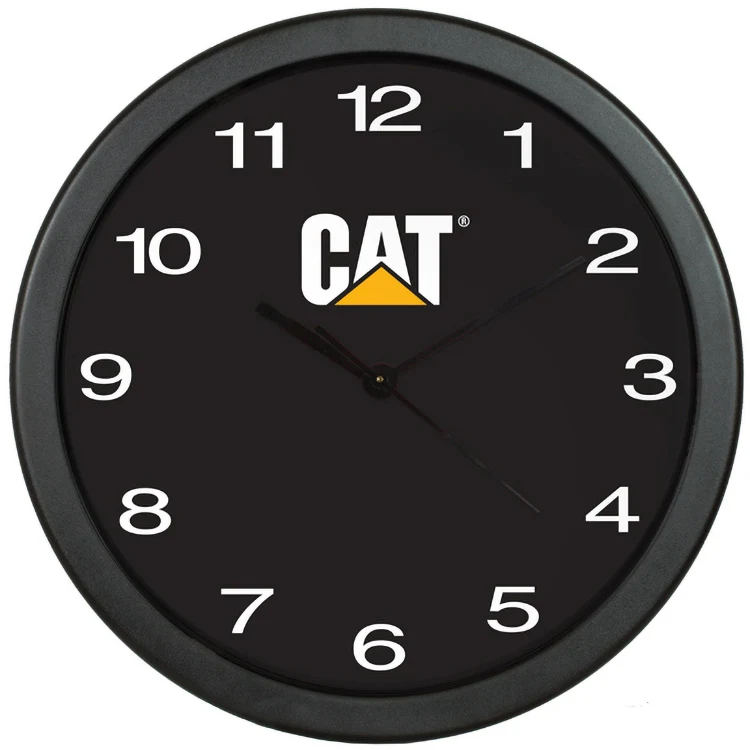 10" Diameter Economy Wall Clock with Full Colour Imprint 1