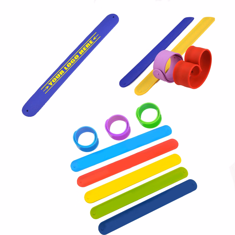 Silicone Clap Bracelet Wristband