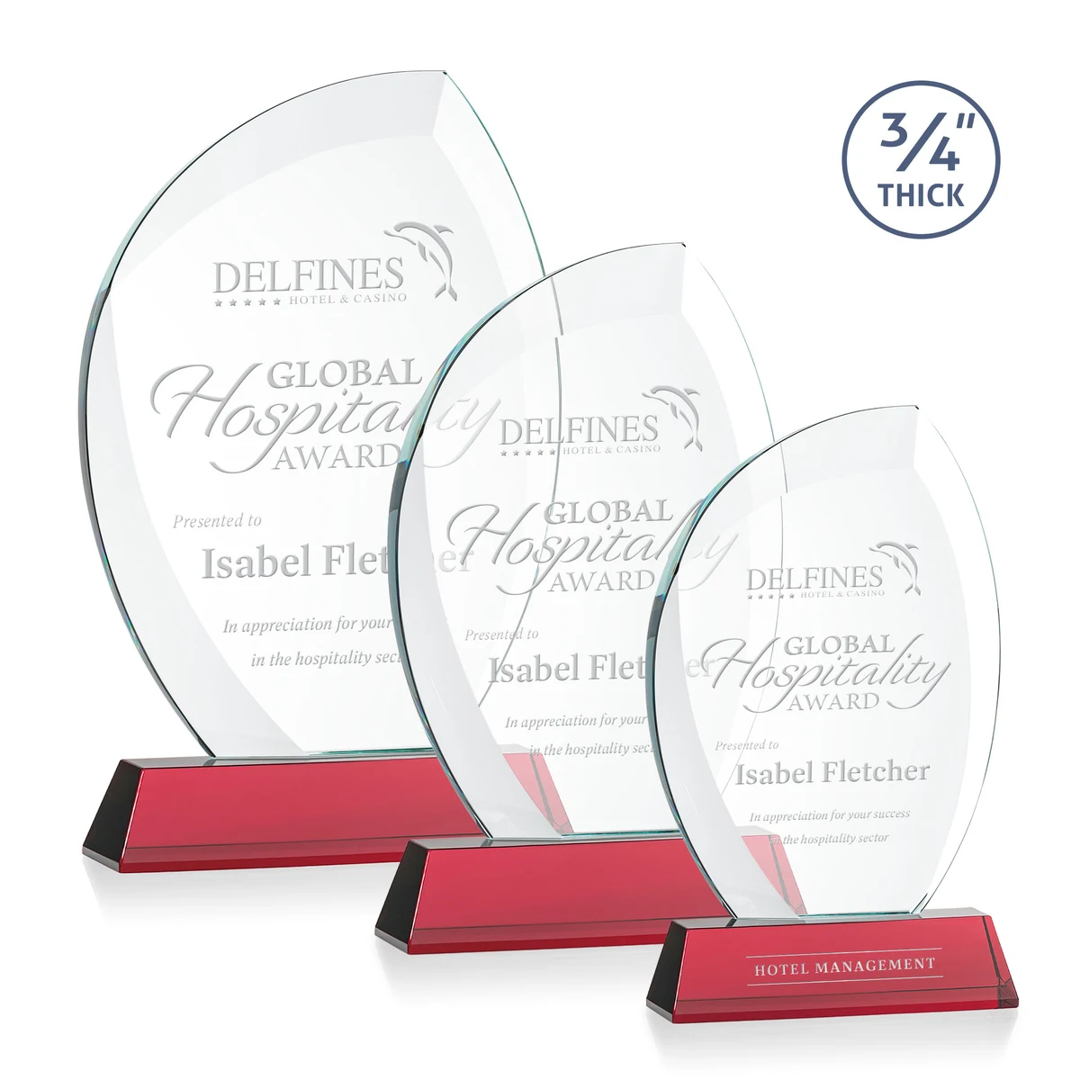 Wichita Award on Newhaven Base - Red 1