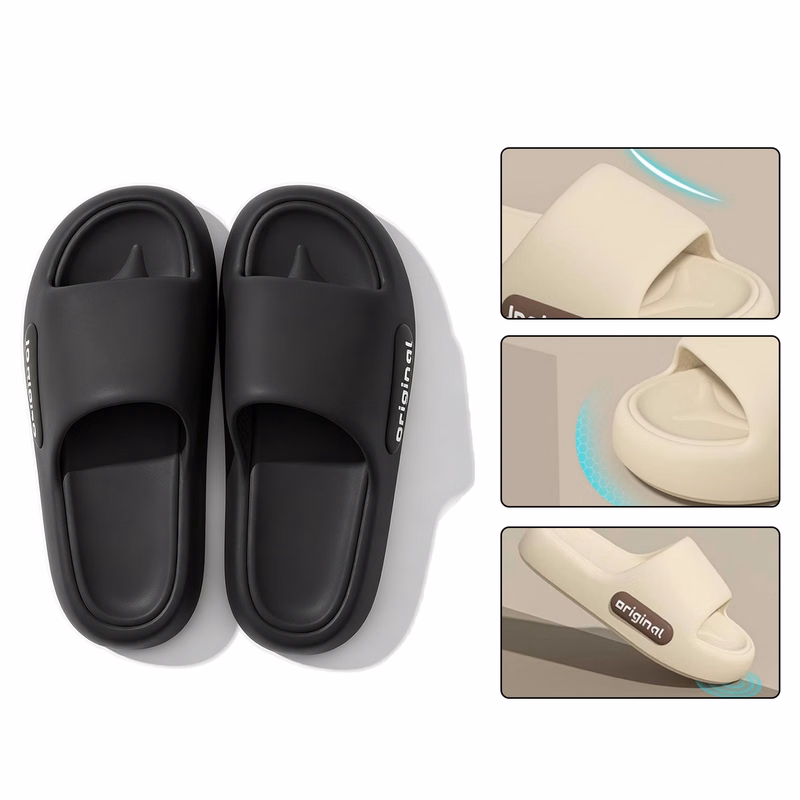 Solid Color Ultra-Soft Thickened Sole Slippers