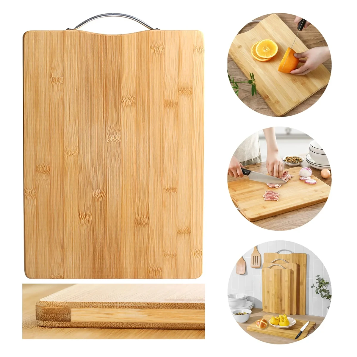 Premium Reversible Bamboo Cutting Board 1