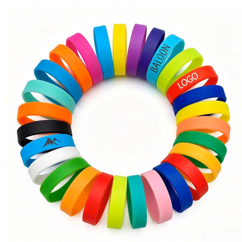 Color Filled Wristband