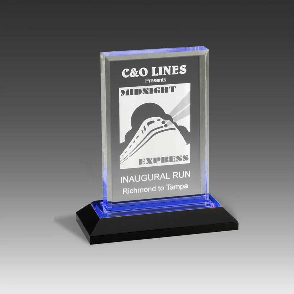 6" Beveled Impress Award 1