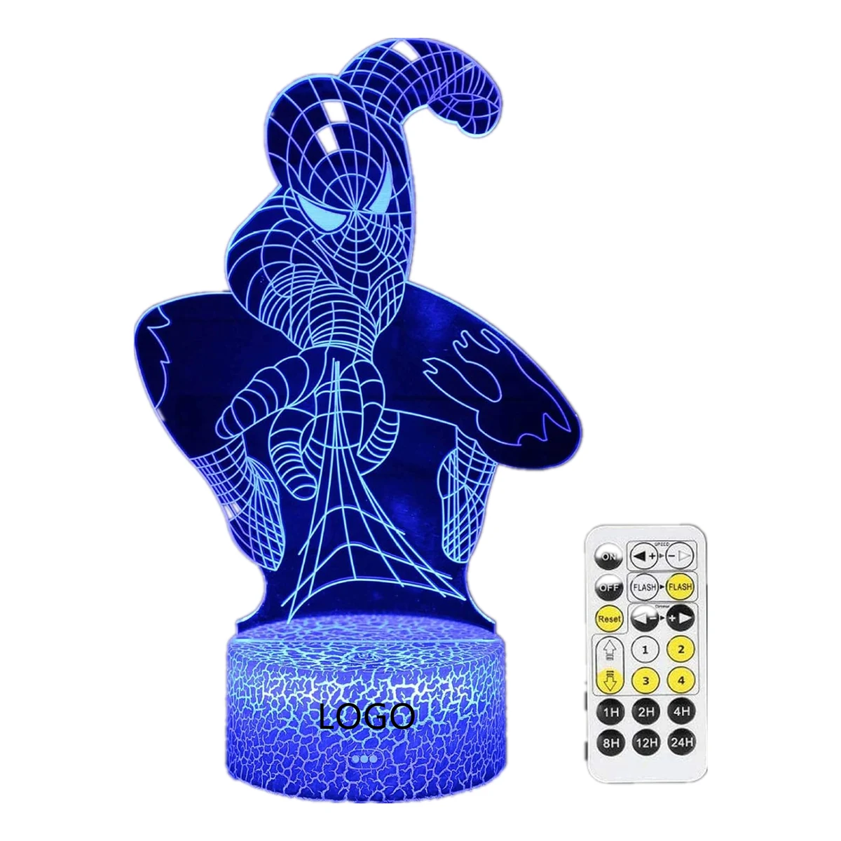 Superhero 3D Night Light Spiderman Toys 1