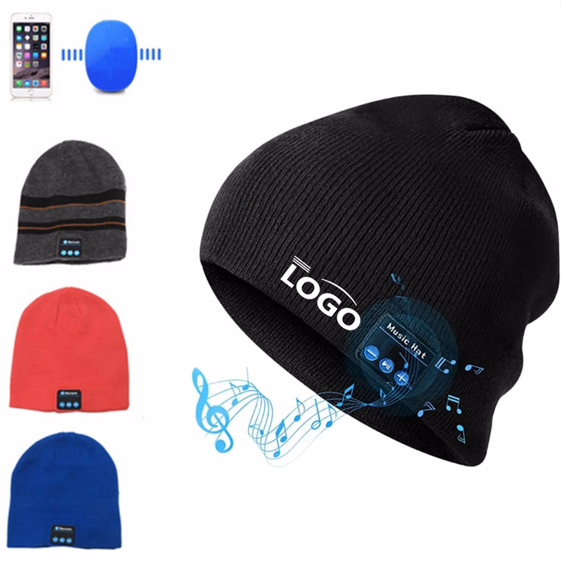 Winter Thickened Wireless Musical Hat For Outdoor Sports