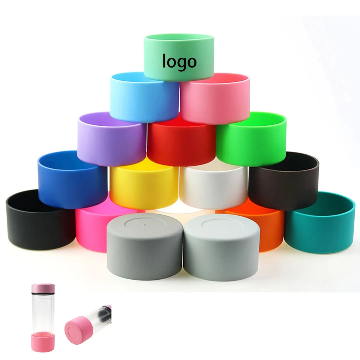 32oz Anti-Slip Protective Sport Bottle Bottom Cover 1