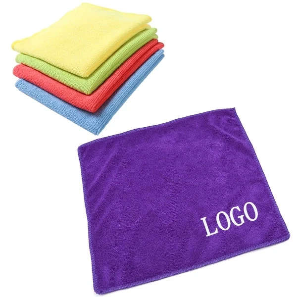 Square Microfiber Washing Towel - 16 " x 16 " 1
