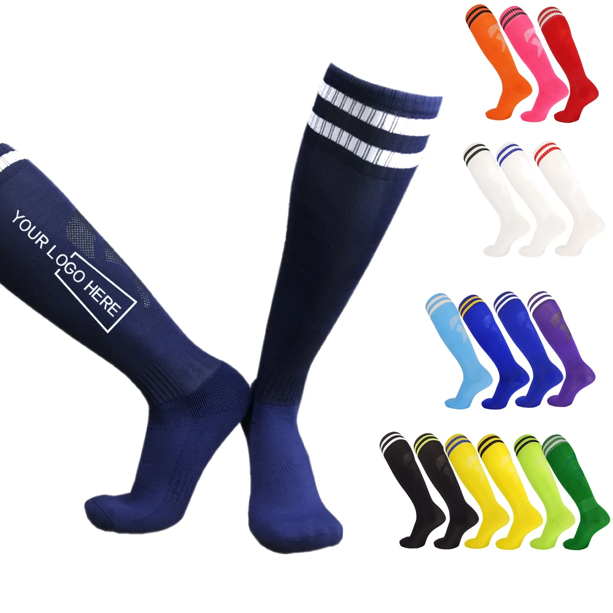 Knee High Tube Soccer Sock 1