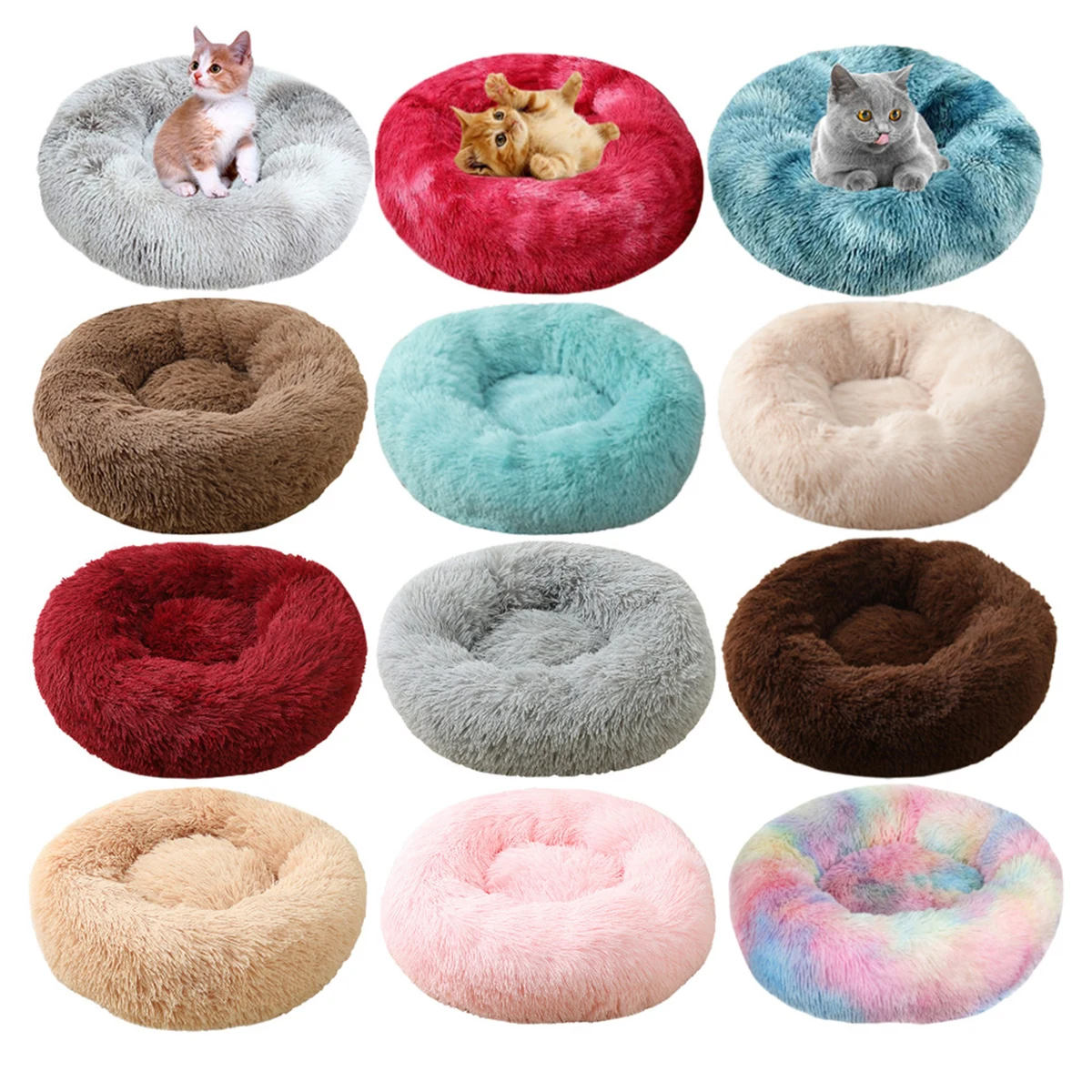 Fluffy Pet Cushion Bed 1