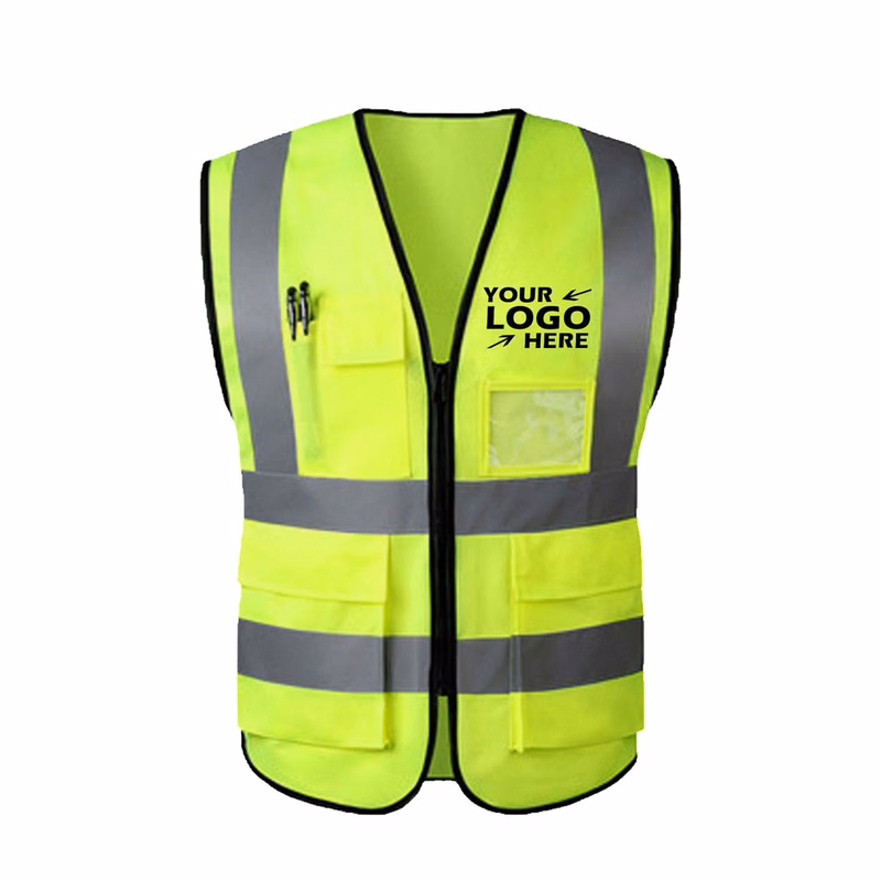 High Visibility Reflective Stripes Night Work Safety Vest