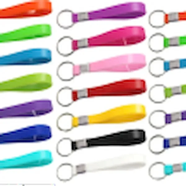 Silicone Strap Key Chain 1