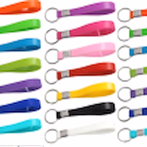 Silicone Strap Key Chain