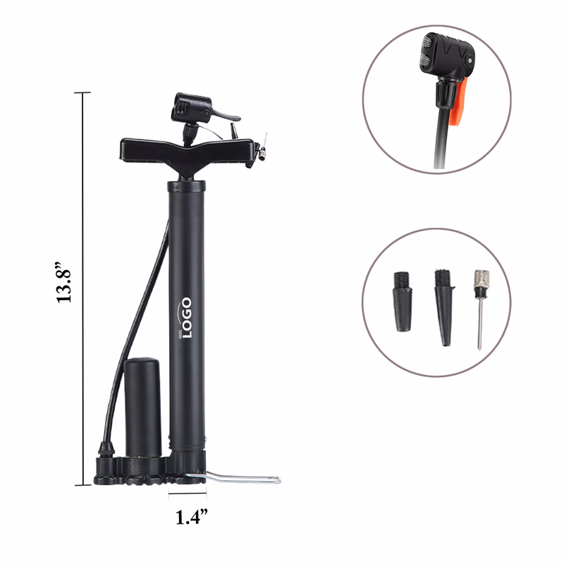 MOQ50 High Pressure Multi-Use Bike Ball Pump