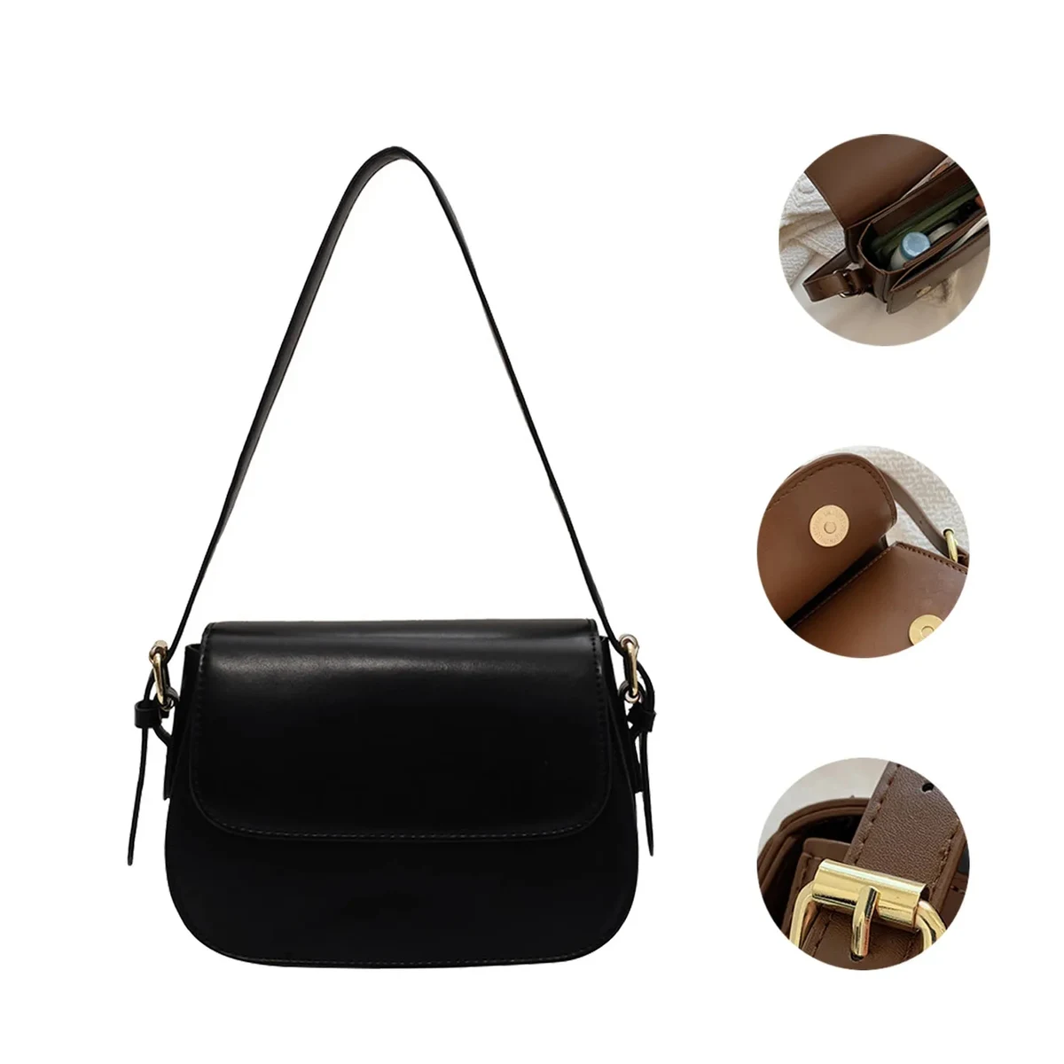 Vintage square shoulder bag 1