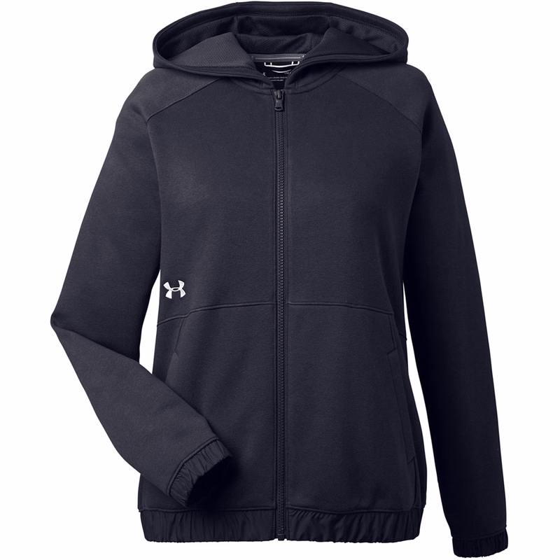 Under Armour Ladies' Hustle Full-Zip Hooded Sweatshirt