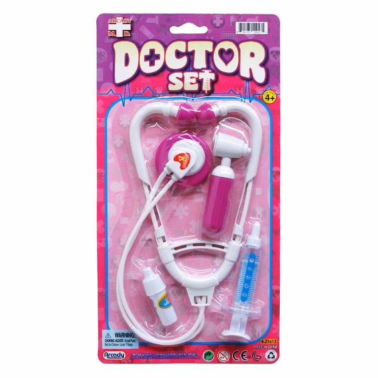Toy Doctor Play Set 4-Piece