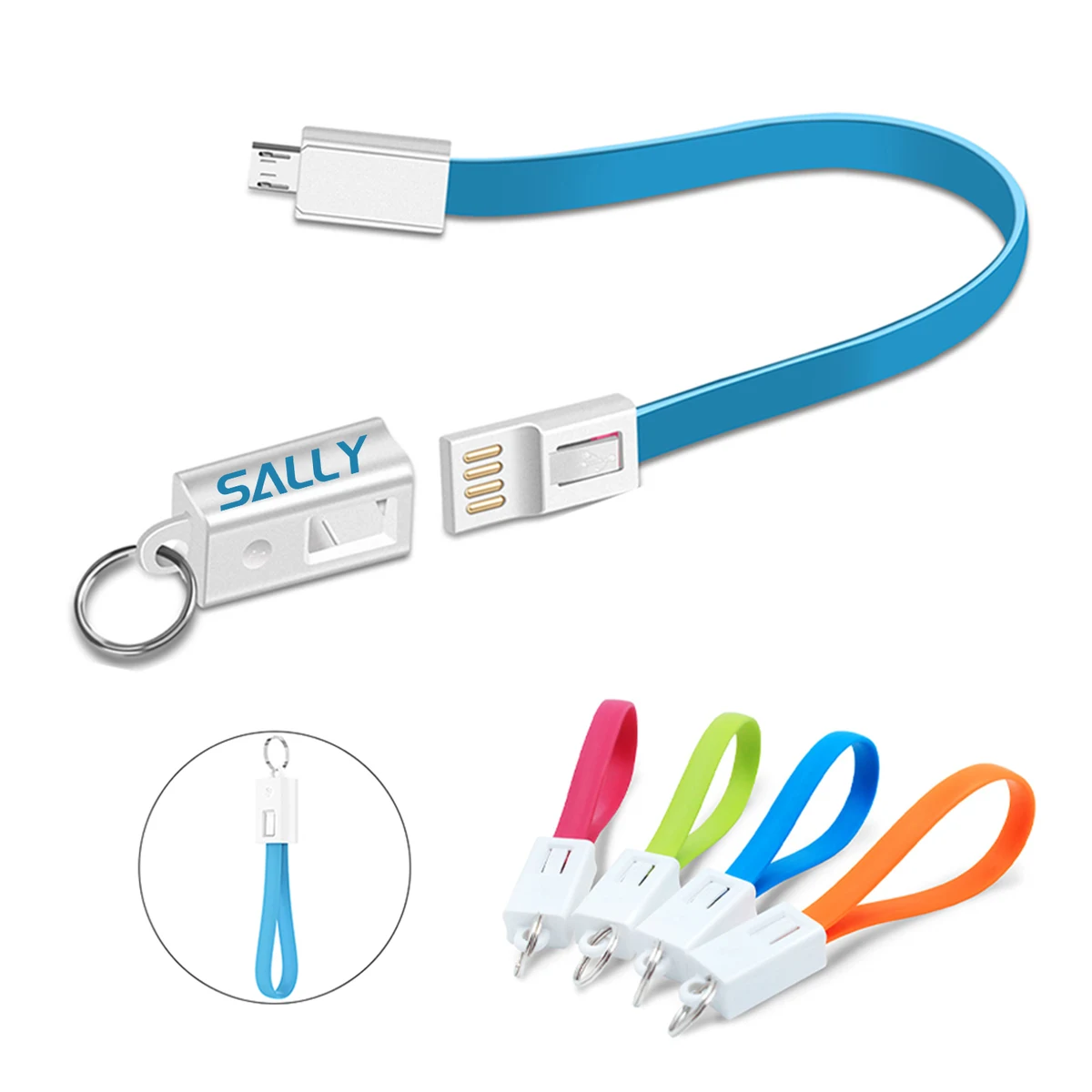 Phone Usb Keychain Charging Cable 1
