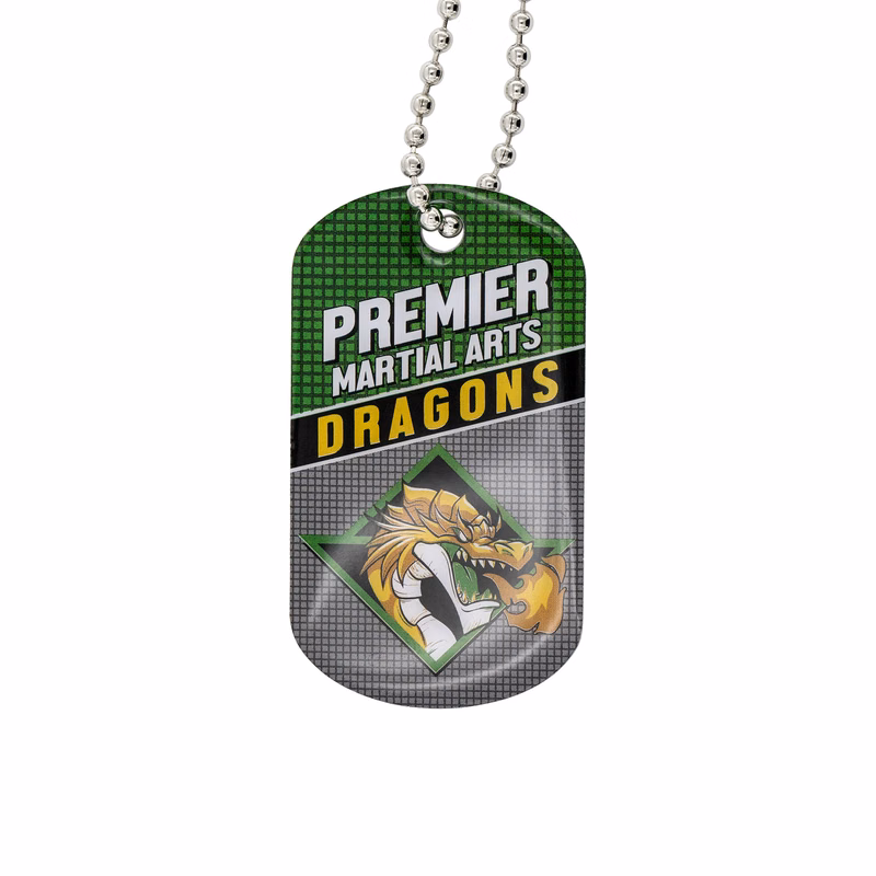 Full Color Dog Tags - Stainless Steel Base