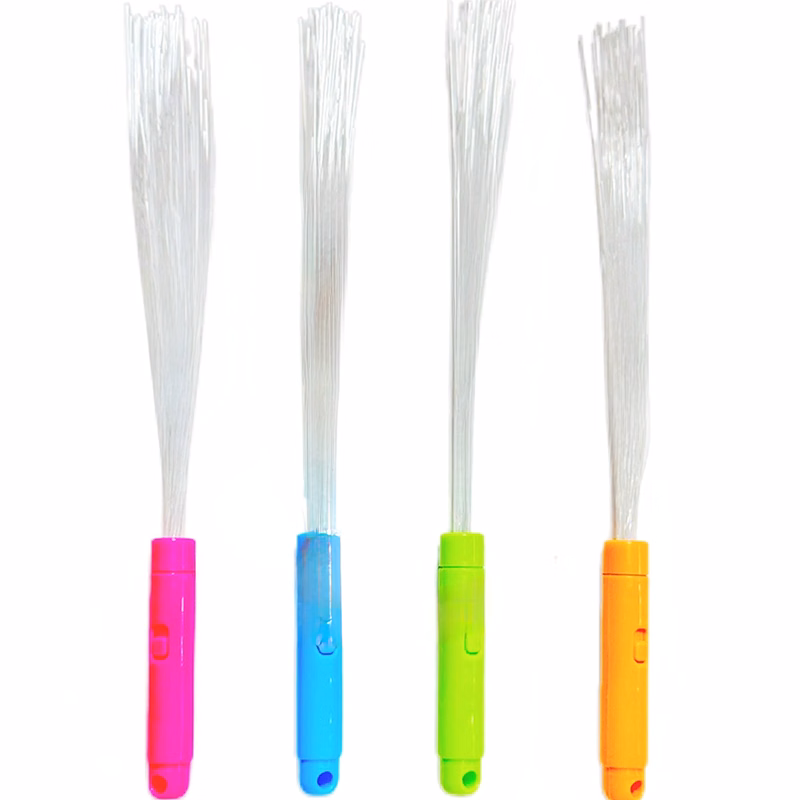 LED Colorful Flash Fiber Rod Children's Toy