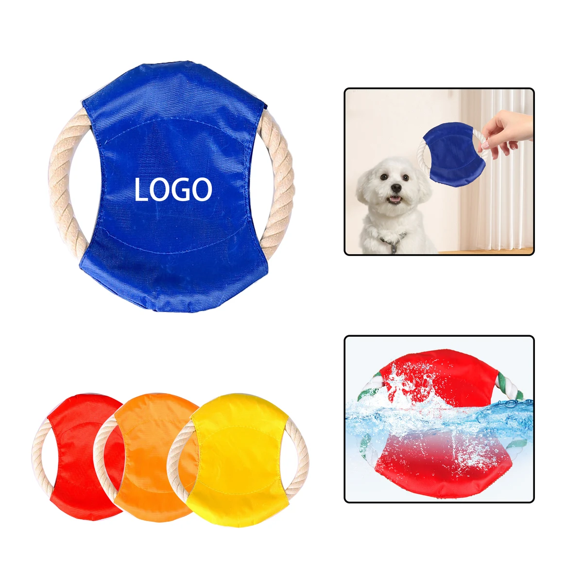 Bite Resistant Flying Disc Toy 1