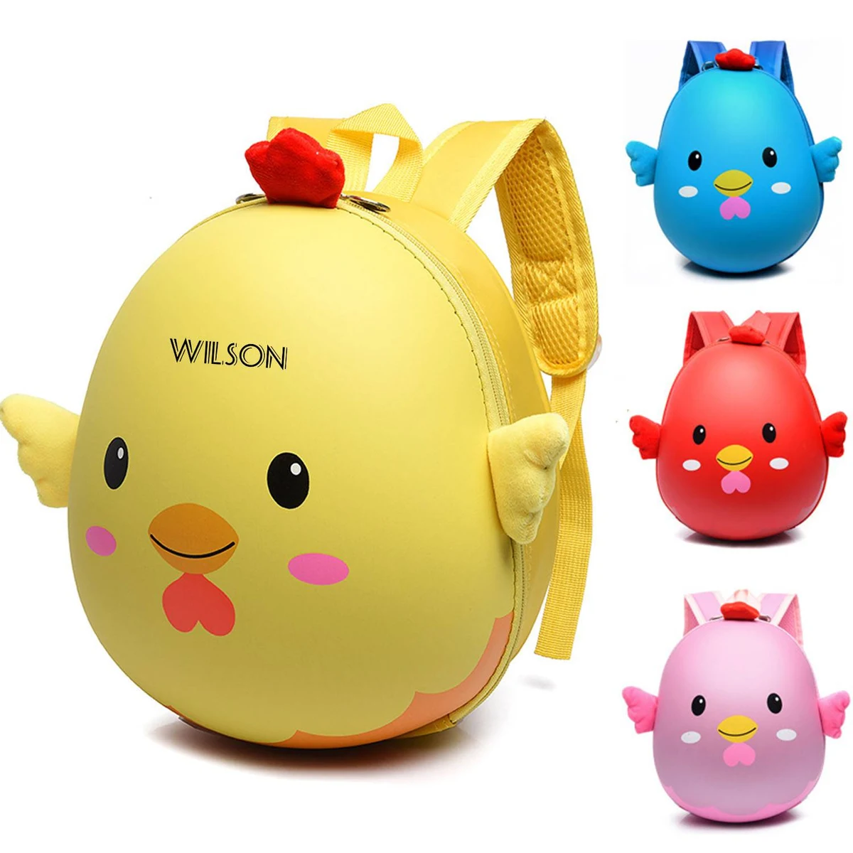 Dacron small eggshell travel kid's backpack 1