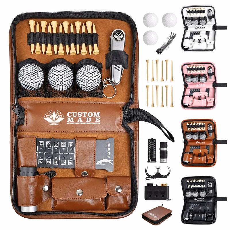 PU Leather Golf Tool Bag