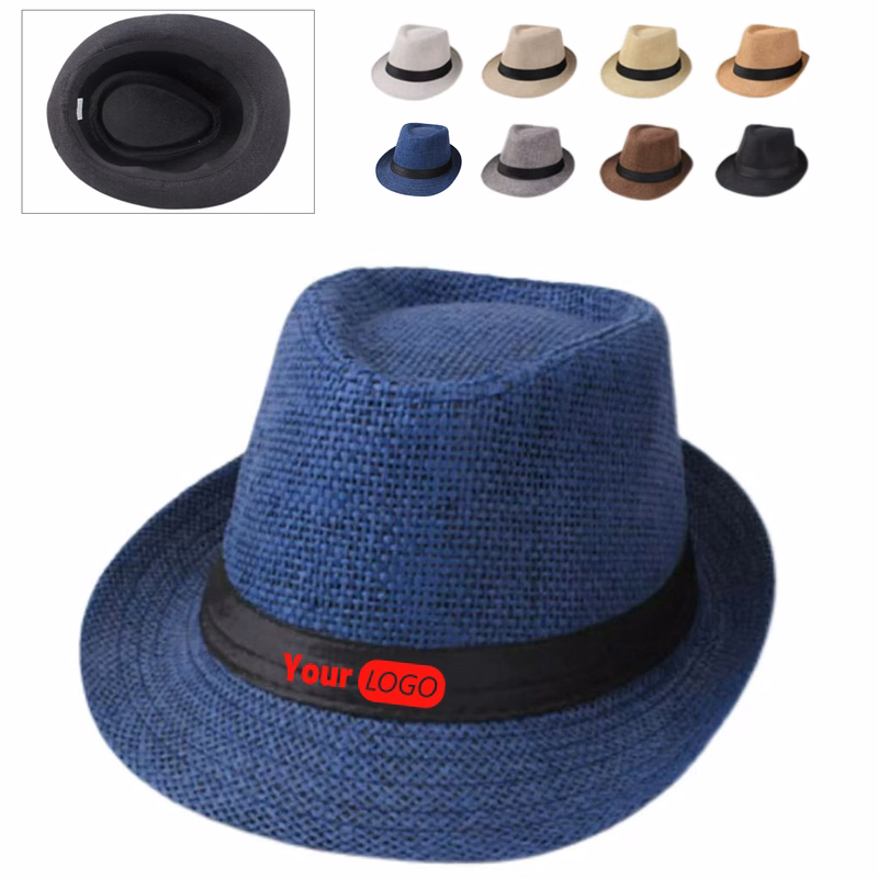 Fedora Hat Made of Natural Straw
