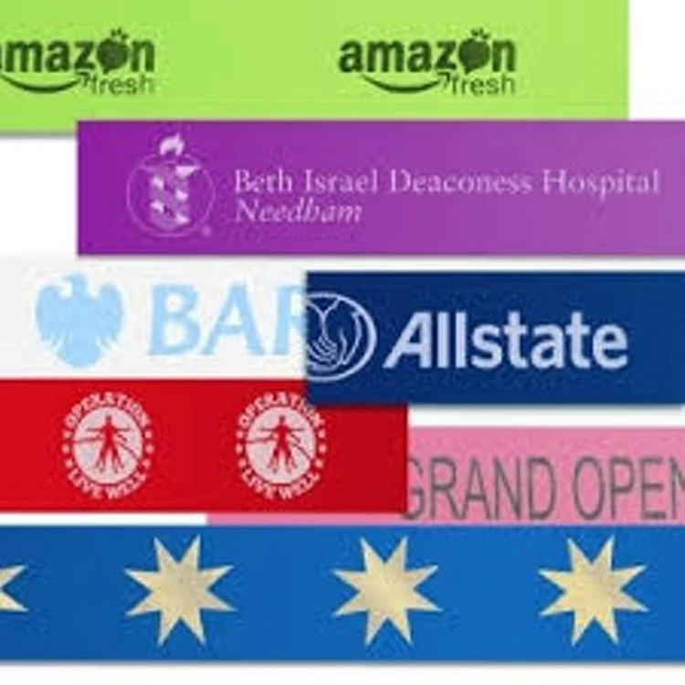 4" X 10 ft Custom Imprinted Ceremonial Ribbon 1