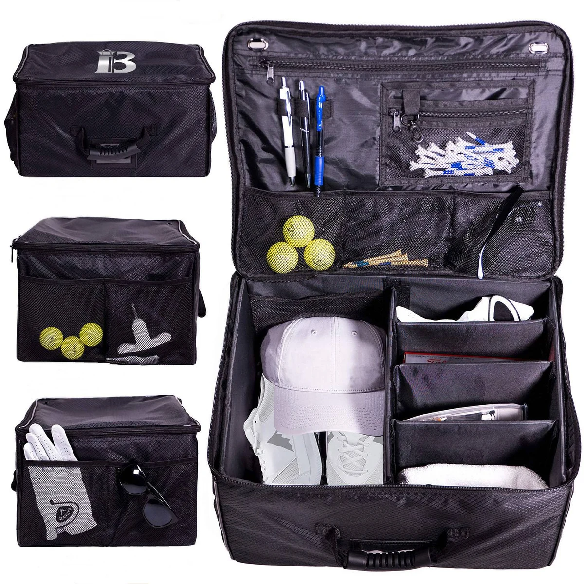 Large Capacity Waterproof Oxford Golf Trunk Organizer 1