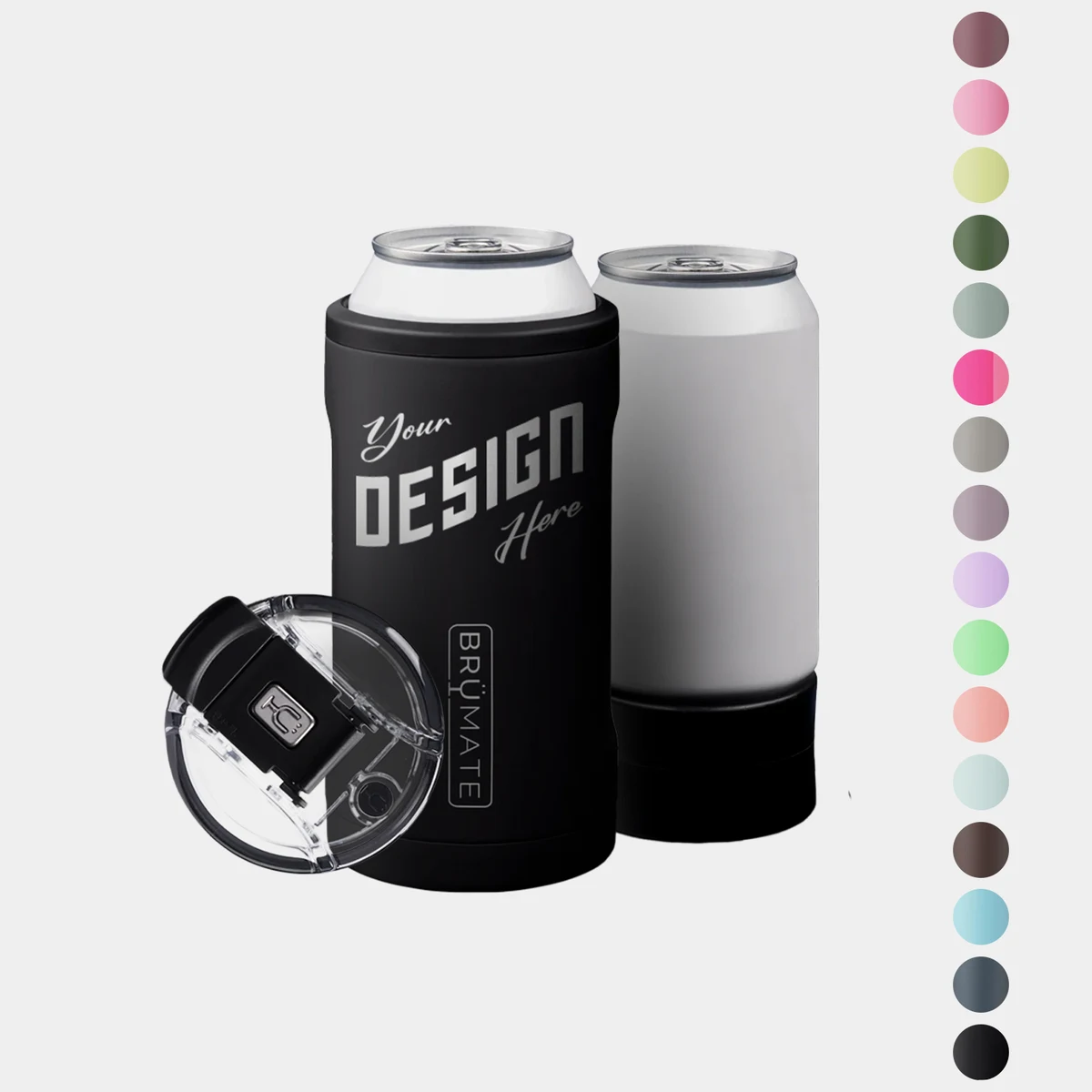 16 oz BruMate® Stainless Steel Insulated Hopsulator Trio Can Cooler 1