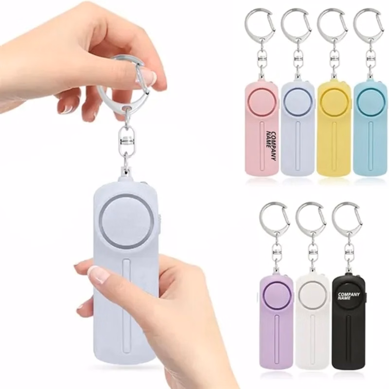 130dB Personal Safety Alarm with LED Light