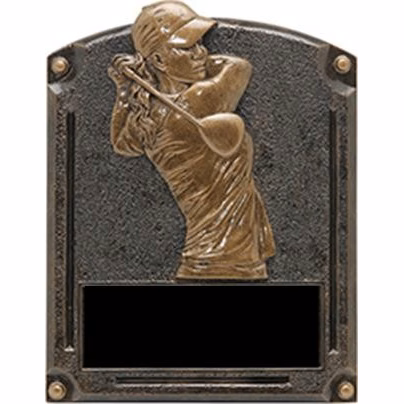6-1/2" Female Golf Legends of Fame Resin