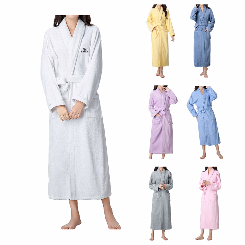Turkish Signature Shawl Collar Robe
