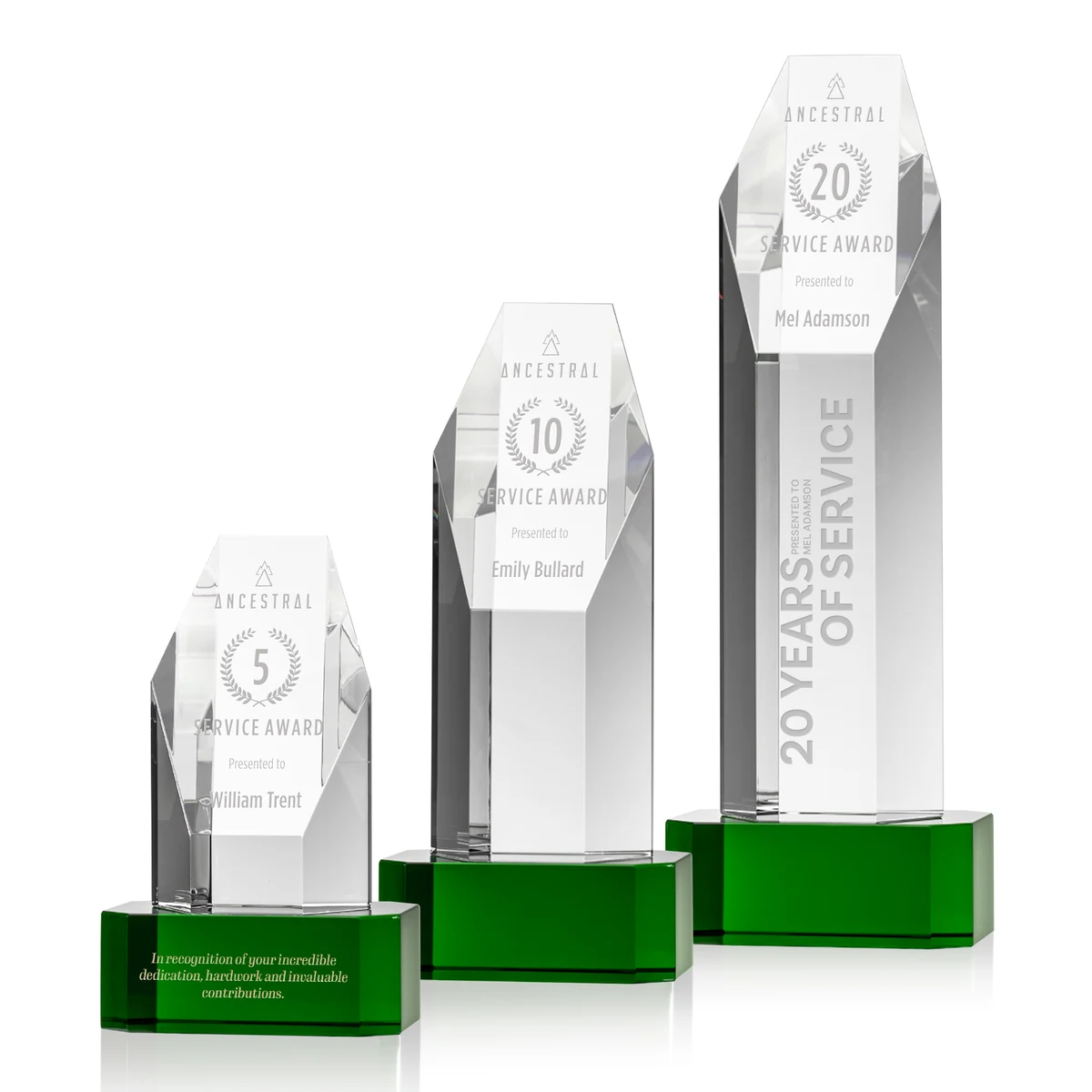 Ashford Award on Green Base 1