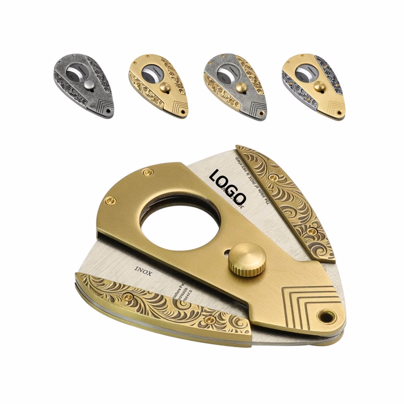 Stainless Steel Vintage Cigar Cutter Gift Box