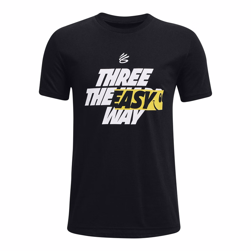 Curry Three Boys' Short Sleeve
