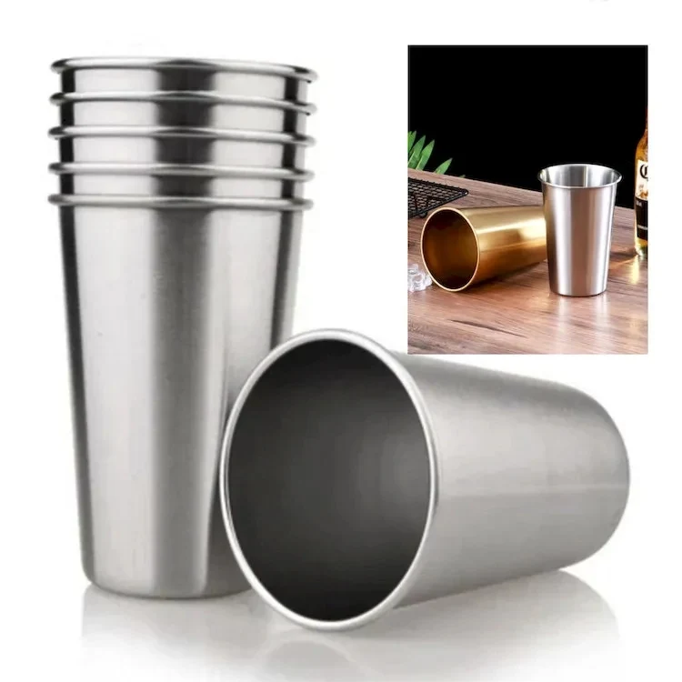Custom Logo 304 Stainless Steel Beer Mug 1