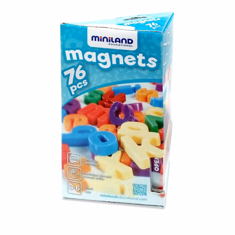 Magnetic Alphabet Sets - Lowercase 72 Pieces