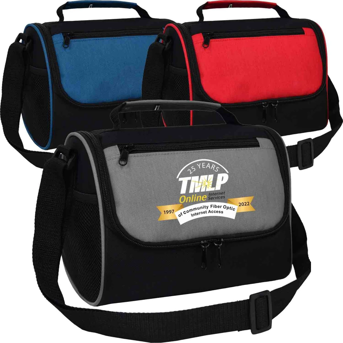 8-Can Frosty PEVA Lining Insulated Cooler Bag 1
