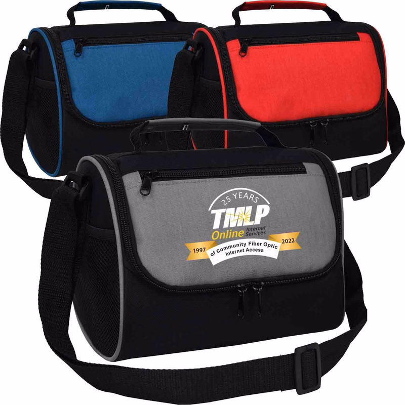 8-Can Frosty PEVA Lining Insulated Cooler Bag