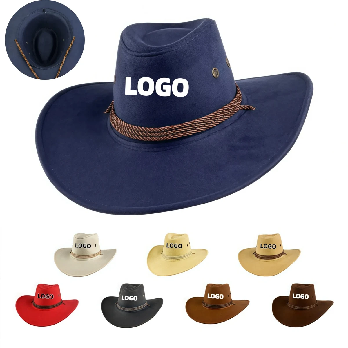 Premium Suede Cowboy Hat 1
