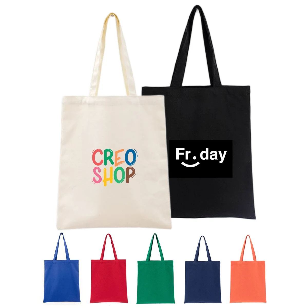 5oz Cotton Canvas Tote Bag - OCEAN 1