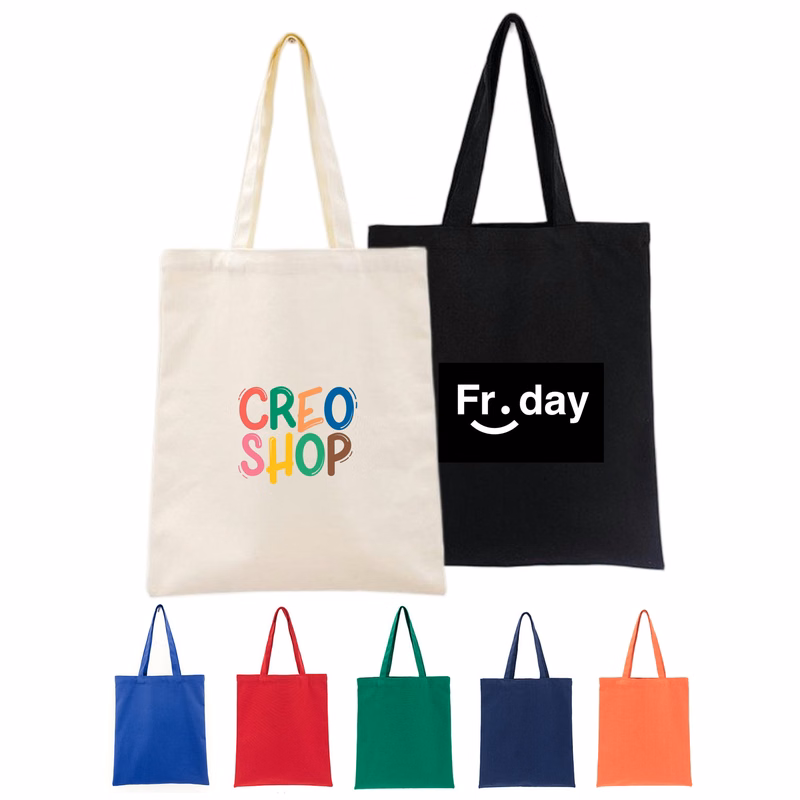 5oz Cotton Canvas Tote Bag - OCEAN