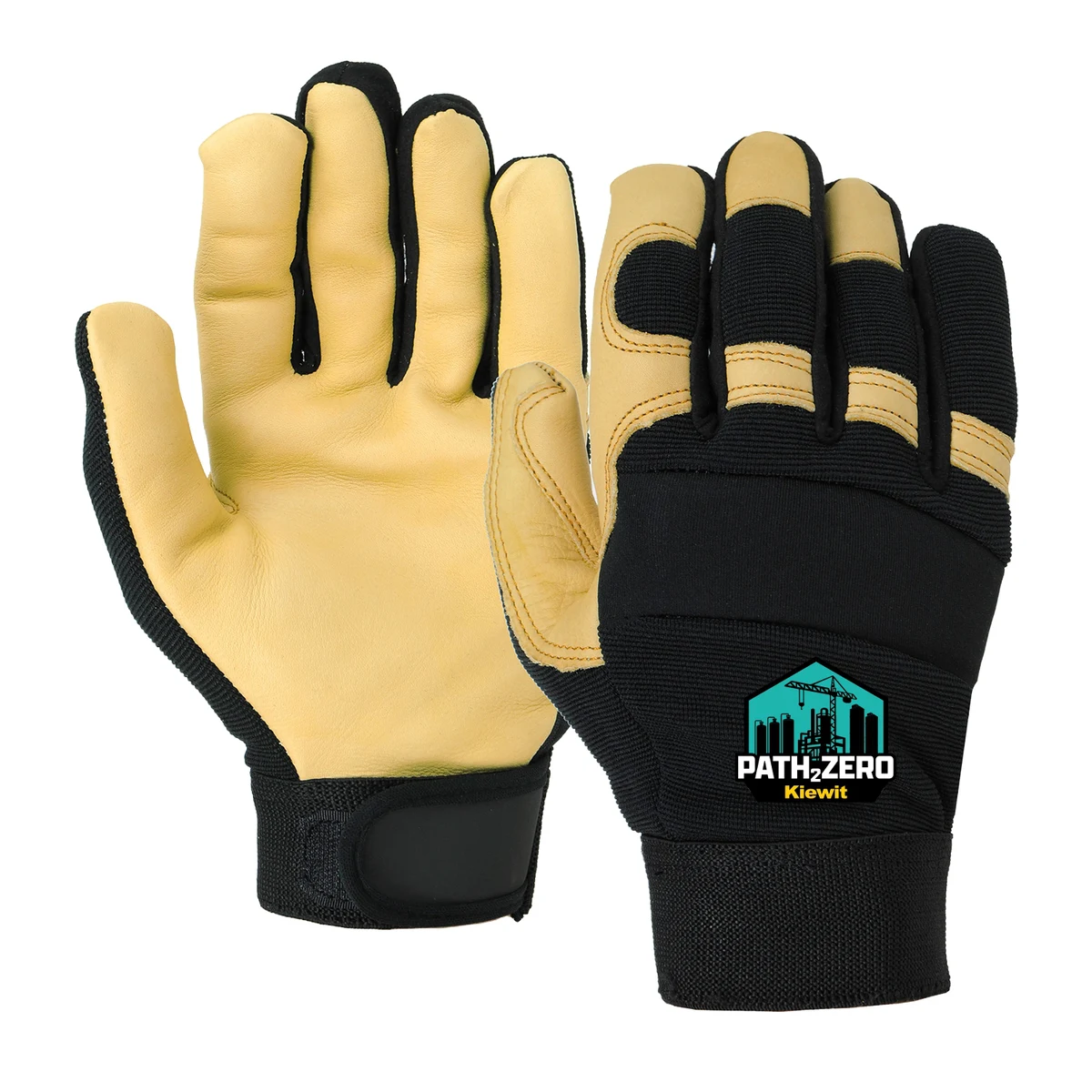 Premium Cowhide Leather Mechanics Gloves 1