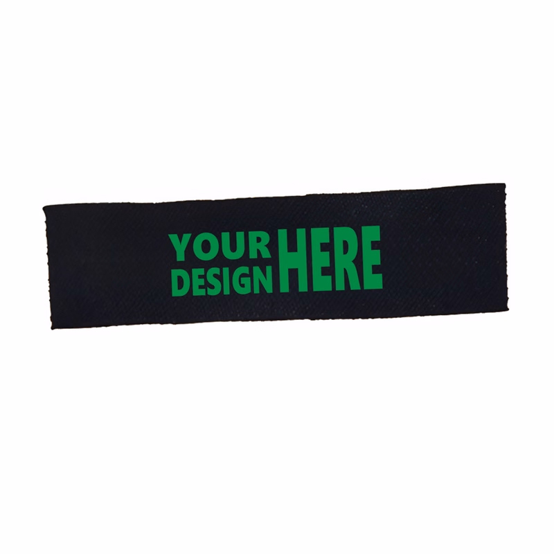 MOQ50 Custom High-Density Fabric Tags for Apparel