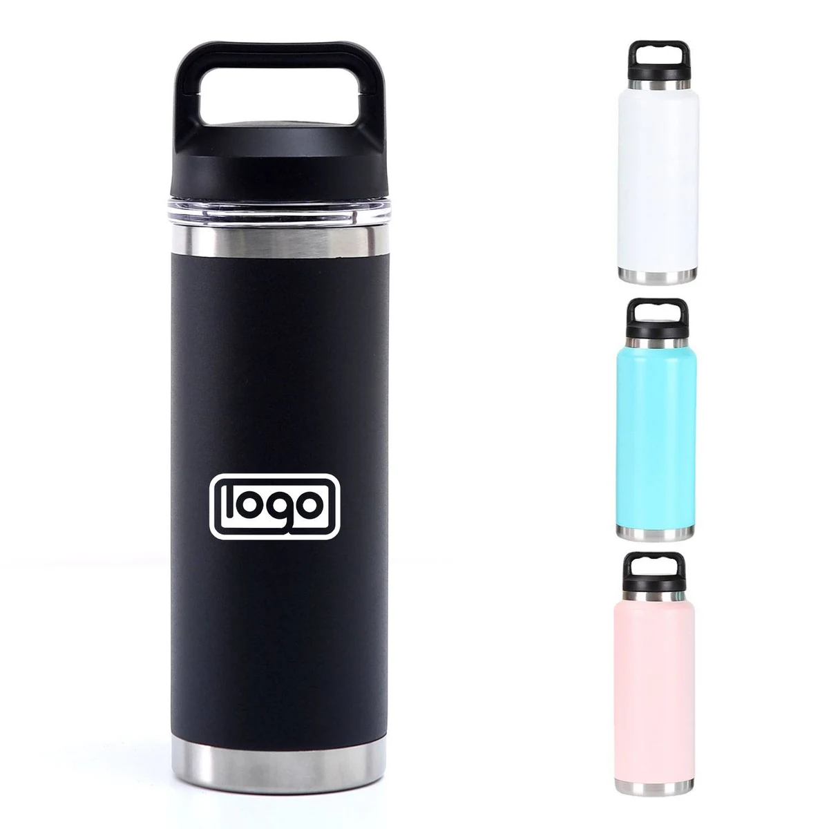 18oz Stainless Steel Water Bottle 1