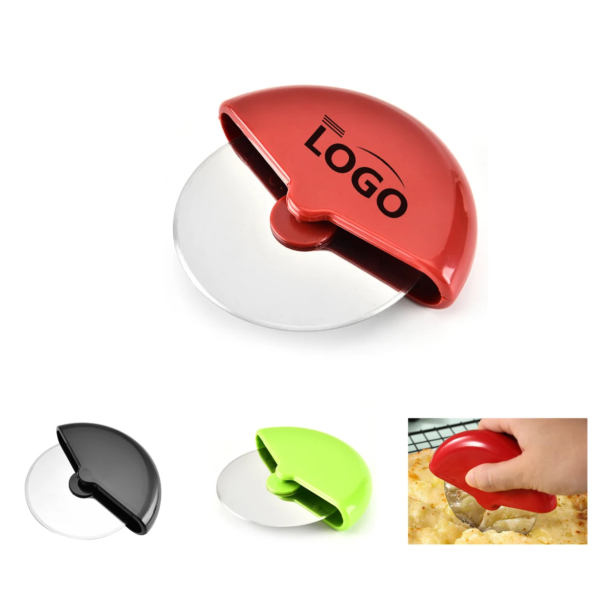 Round Pizza Cutter MOQ 100 PCS 1