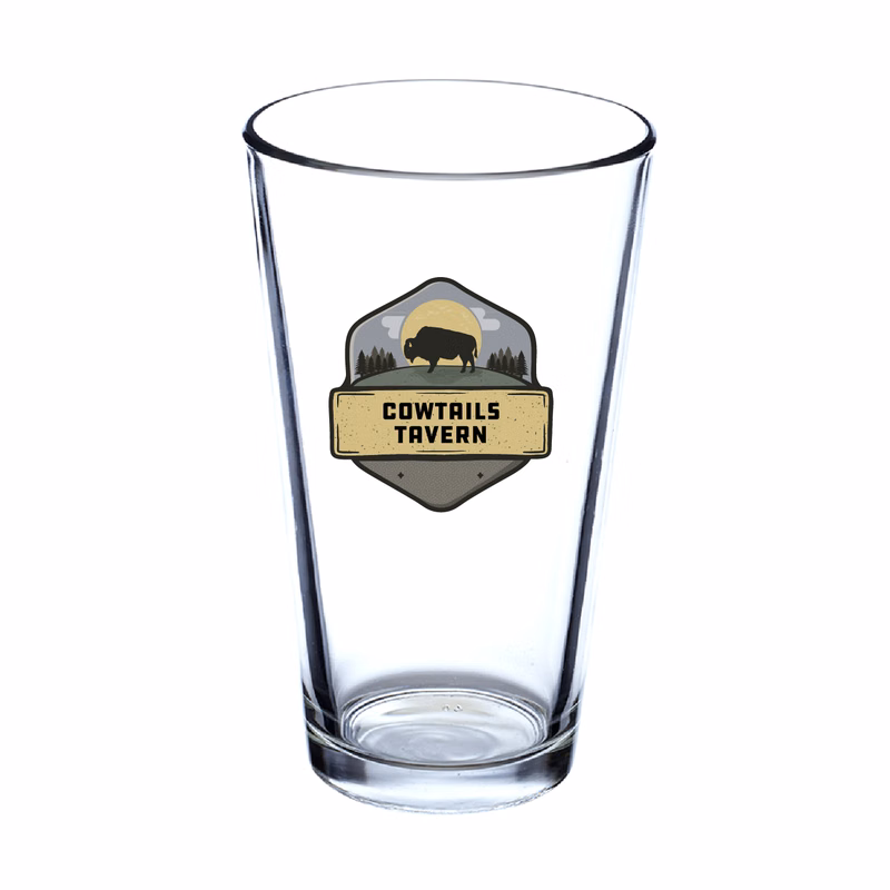 16 oz. Imported Pint Glass (Full Color Imprint)