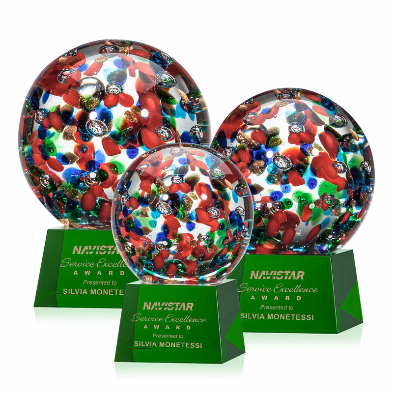 Fantasia Award on Robson Base - Green